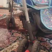 کالسکه دوقلوی بچه|کالسکه و لوازم جانبی|زرندیه, |دیوار