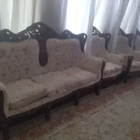 مبلمان به صرفه واقتصادی تمام چوب روکش مخمل|مبلمان خانگی و میز عسلی|مشهد, تلگرد|دیوار