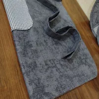 سرویس ده تکه پارچه ای عروس|سفره، حوله، دستمال آشپزخانه|یزد, |دیوار