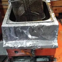 سرخ کن گازی تک لگن