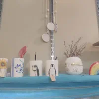 حراج سفال های دست ساز منقوش به دلیل تغییر شغل|حراج|تهران, جی|دیوار