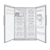 یخچال دوقلو سام مدل rr56 rz65w|یخچال و فریزر|قروه, |دیوار