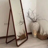 بازار بزرگ مبل ملل آینه قدی چوبی لادن
