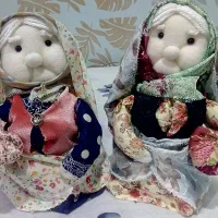 عروسک دستساز ننه سرما|اسباب‌‌بازی|اصفهان, تخت فولاد|دیوار