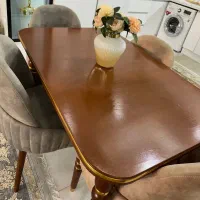 مبل میز ناهار خوری زیبا سالم|میز و صندلی غذاخوری|نسیم‌شهر, |دیوار