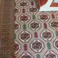 3 تخته فرش دستباف ترکمن