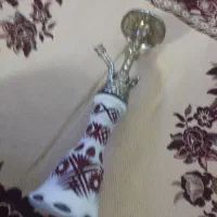 قلیان طرح حاج اوغلی آبکاری شده