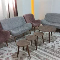مبلمان به همراه میز و عسلی
