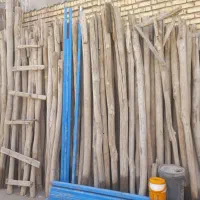 فروش تیر چوبی وشمی|مصالح و تجهیزات ساختمان|اصفهان, محله سفلی|دیوار