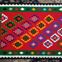 گلیم یک در یک و نیم نو