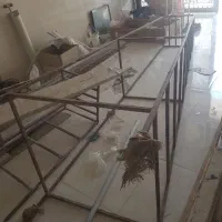 چهار پایه فلزی ۳/۵متری دوعدد|مصالح و تجهیزات ساختمان|شیراز, شهرک گلستان شمالی|دیوار