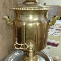 سماور ذغالی برنجی