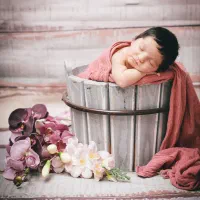 عکاسی نوزادی در آتلیه پردیس