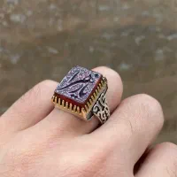 انگشتر نقره عقیق