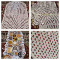 سفره مجلسی طرح موهر|سفره، حوله، دستمال آشپزخانه|بندرعباس, |دیوار