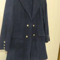 کت شلوار سرمه ای کبریتی و کت مجلسی سایز ۴۴