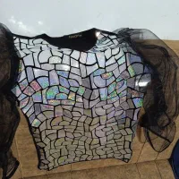 شلوار لی و بلوز مجلسی|لباس|خوی, |دیوار