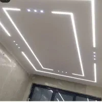 کناف سقف کاذب کاغذ دیواری