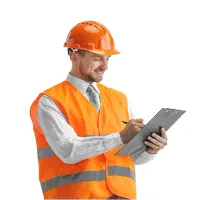 آماده همکاری در زمینه ایمنی (HSE).