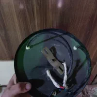 لوستر دو شعله فلزی و چوبی|لوستر و چراغ آویز|ارومیه, |دیوار