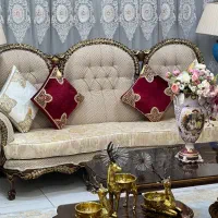 مبلمان استیل سلطنتی مناسب جهیزیه در حد نونو