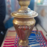 یک عدد سماور برنجی زغالی