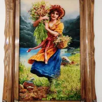 فرش دستبافت یک در یک ونیم کرک اعلا|فرش|اراک, |دیوار