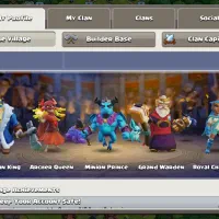 اکانت کلش اف کلنز تاون ۱۷