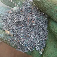 سفاله مس و المینیوم خشک درهم