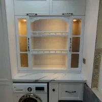 ساخت ونصب کابینت وکمددیواری با طرح سفارشی کار تمیز