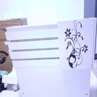 تخت ام دی اف یک نفره با تشک طبی