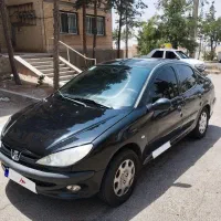 ۲۰۶ SD مشکی مدل 88 بشرط کارشناسی