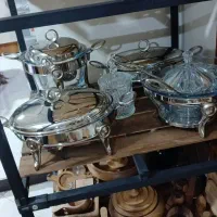 سوفله سالادخوری برنج پلو بخوری ۱ دونه سوپ خوری