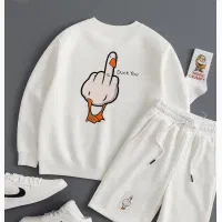 ست دورس شلوارک دورنگ