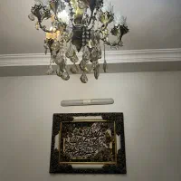 لوستر برنز ۵ شاخه|لوستر و چراغ آویز|قدس, شهر‌قدس|دیوار