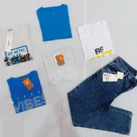 شلوارلی و تیشرت های مردانه و پسرانه بزرگسال