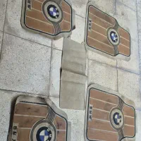 تعدادی وسایل ماشین کف پا،تابلو آژانس، روکش، قالپاق
