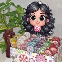 آبنبات های استیکری