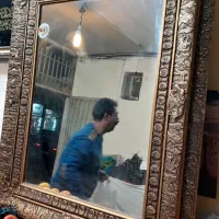 اینه تکی گل کاری|آینه|مشهد, شهید مطهری|دیوار