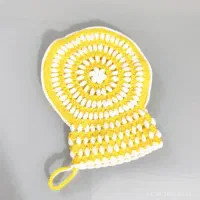 لیف حمام با کاموا لادن