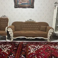 مبل کلاسیک هفت نفره|مبلمان خانگی و میز عسلی|تهران, قصر فیروزه ۱|دیوار