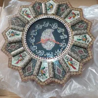 ساعت دیواری خاتم کاری ..صنایع دستی