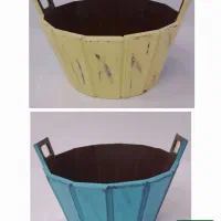 سطل چوبی سایز متوسط