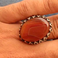 انگشتر عقیق سرخ سلیمانی