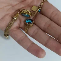 دستبند و‌ انگشتر طلا و گوشواره بچگانه|جواهرات|قم, ارم|دیوار