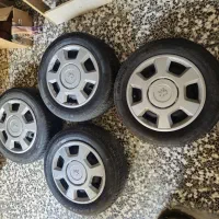 رینگ فولادی به همراه لاستیک