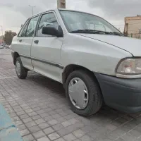 پراید سفید بنزینی سالم