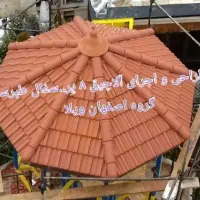 اجرا.تنور پیتزا فر ایتالیایی.تنور گلی.آلاچیق سنتی