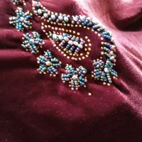 لباس محلی منجوق دوزی|لباس|لردگان, |دیوار