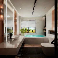 ویلای نوساز کوهپایه با چشم انداز ۳۶۰ درجه فول.فول|فروش خانه و ویلا|لاهیجان, کوی خزر|دیوار